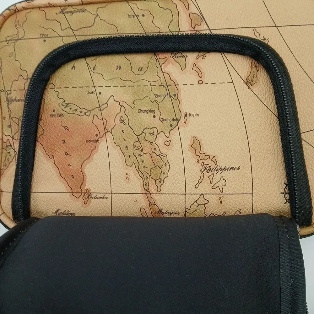 Casecrown Geography Map Tablet Case 9 X 7